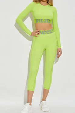 Diesel neonowy Krótki top `MELISSA-D-POP`