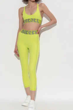 Diesel neonowy Legginsy `MICOL-D-POP`