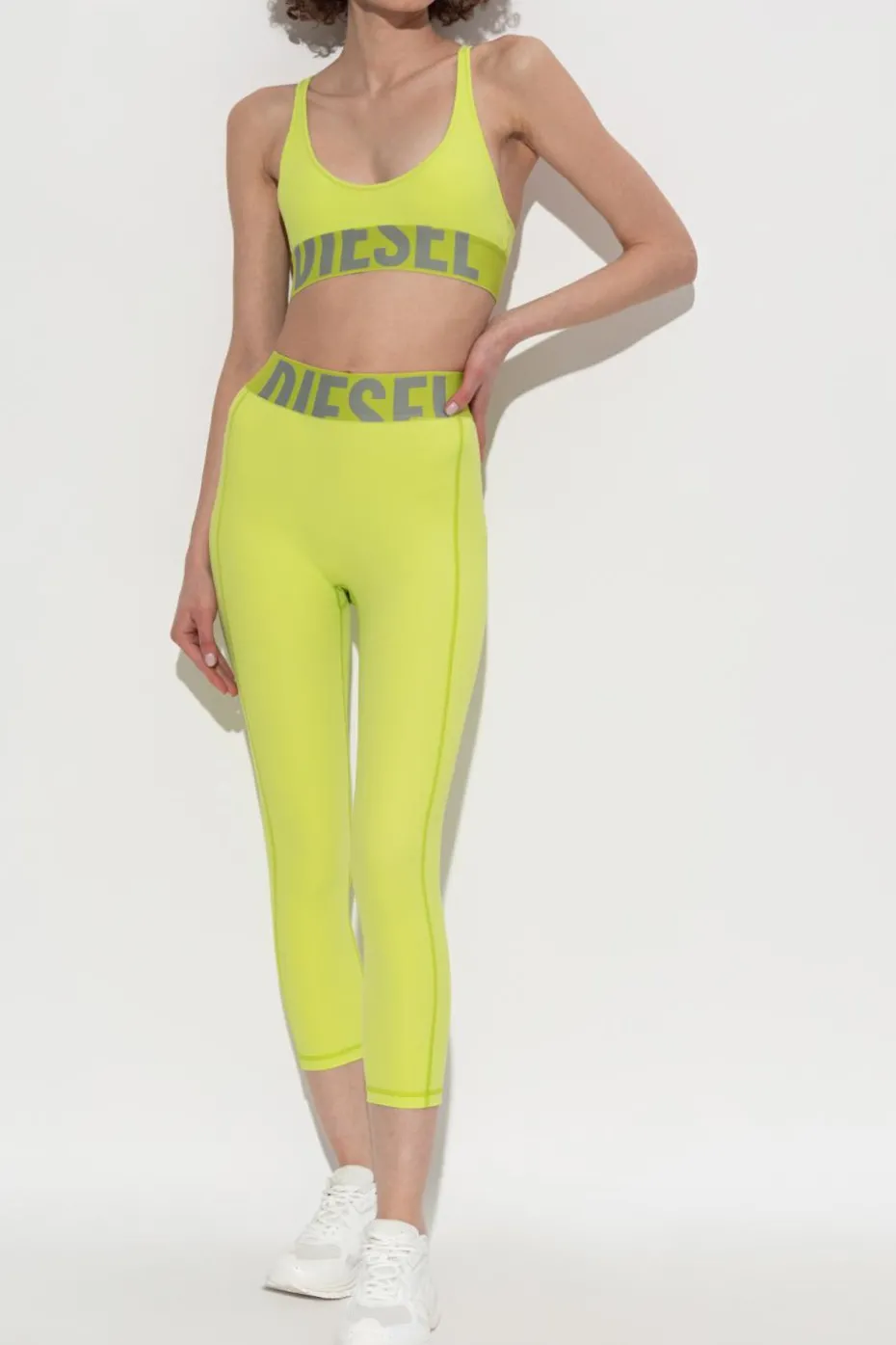 Diesel neonowy Legginsy `MICOL-D-POP`
