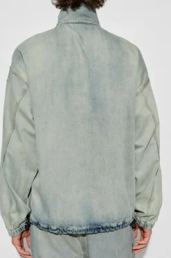 Diesel NIEBIESKI Bluza jeansowa ` D-FLOW-S1`