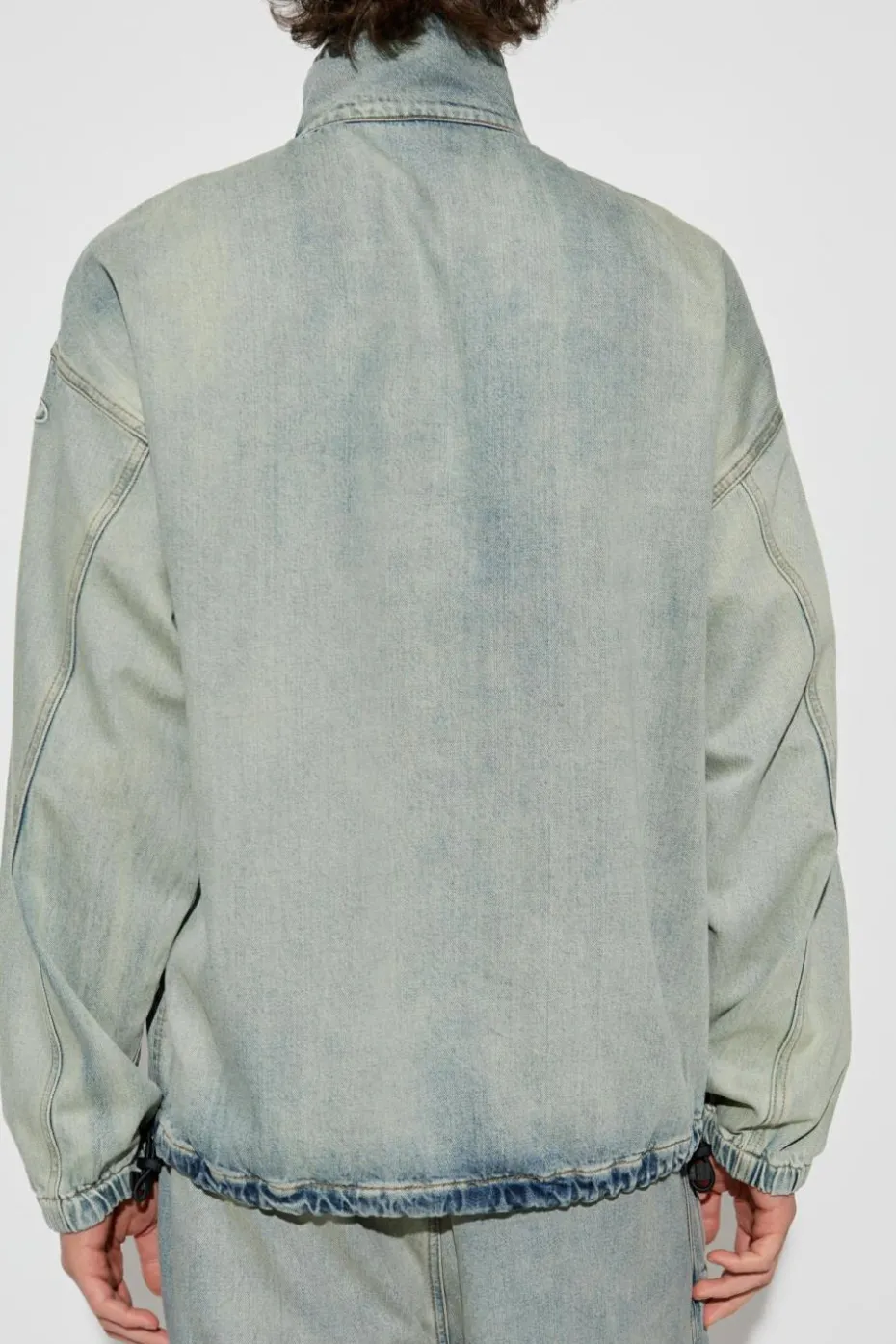 Diesel NIEBIESKI Bluza jeansowa ` D-FLOW-S1`
