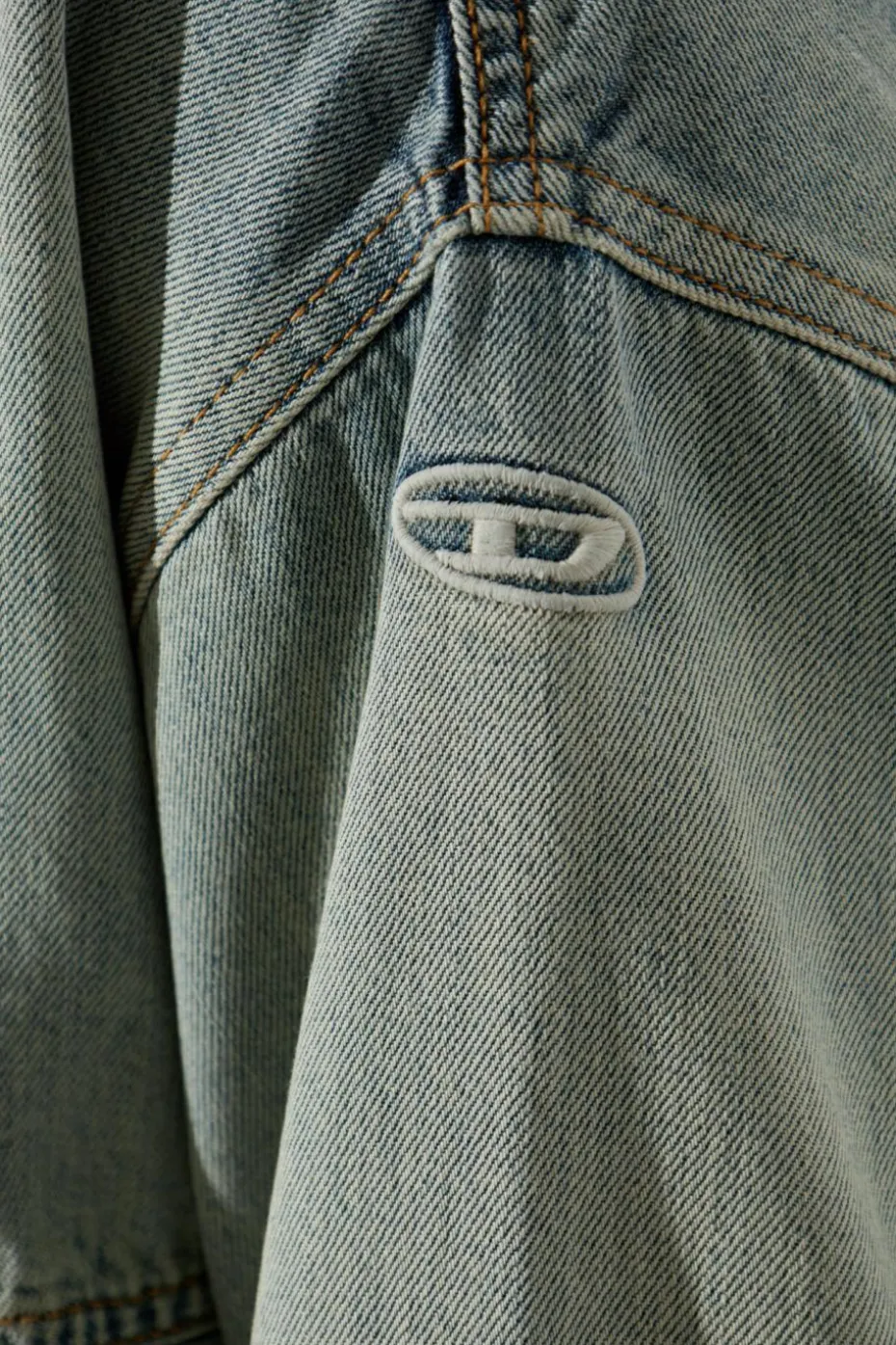 Diesel NIEBIESKI Bluza jeansowa ` D-FLOW-S1`
