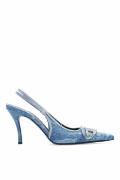 Diesel NIEBIESKI Buty na obcasie ‘D-VENUS’