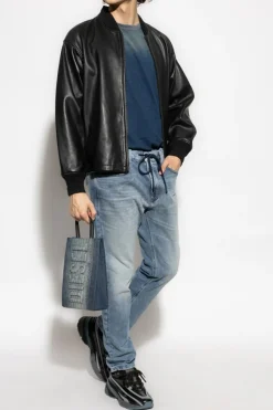 Diesel NIEBIESKI Jeansy `2032 D-KROOLEY-B JOGG`