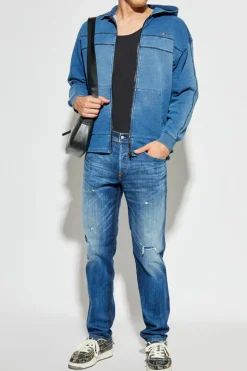 Diesel NIEBIESKI Jeansy `2023 D-FINITIVE`