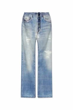 Diesel NIEBIESKI Jeansy `2080 D-REEL JOGG`