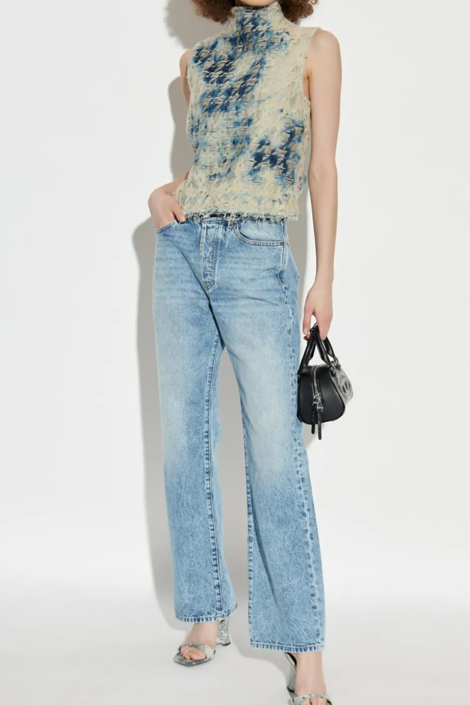 Diesel NIEBIESKI Jeansy `1971 D-SENT`