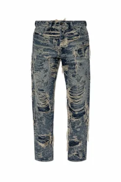 Diesel NIEBIESKI Jeansy `1988 D-ARK-FSG`