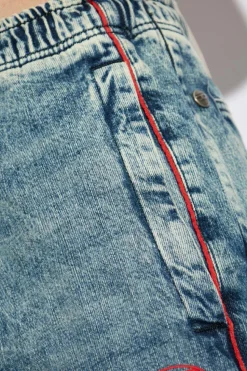 Diesel NIEBIESKI Jeansy `D-AXFOR-S`