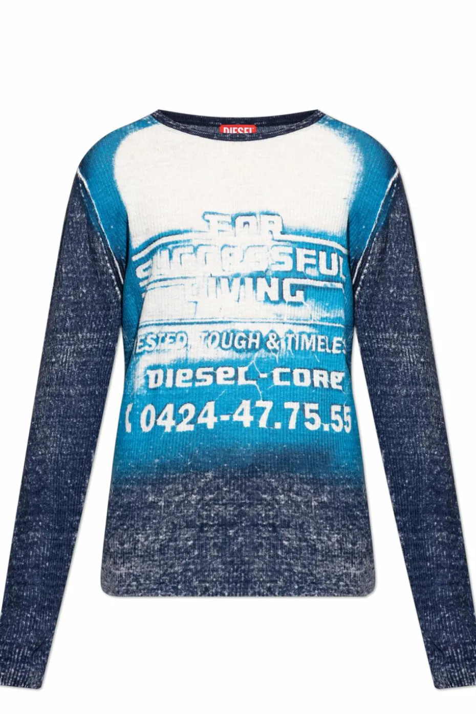 Diesel NIEBIESKI Prążkowany top `K-ROD`