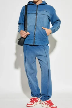 Diesel NIEBIESKI Spodnie ` P-MARFY-NEW`
