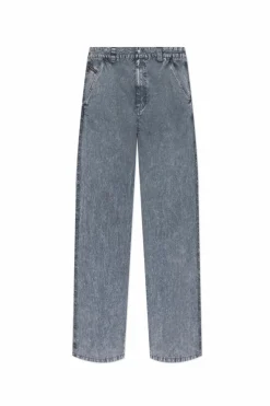 Diesel NIEBIESKI Spodnie `P-HANTIK-CHINO`