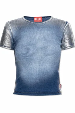 Diesel NIEBIESKI Top `T-ELE-LONG-Q1`