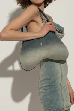 Diesel NIEBIESKI Torba na ramię `PLAY DOUBLE-D SHOULDER`