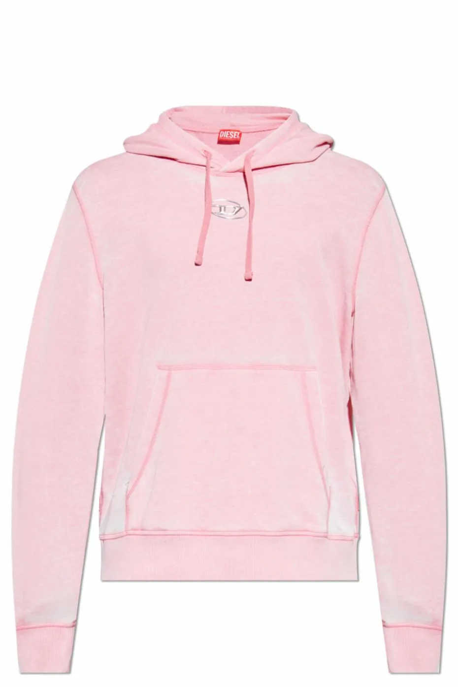 Diesel RÓŻOWY Bluza `GINN-HOOD-PAK`
