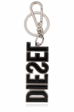 Diesel SREBRNY Brelok `DSL 3D KEY RING X10294`