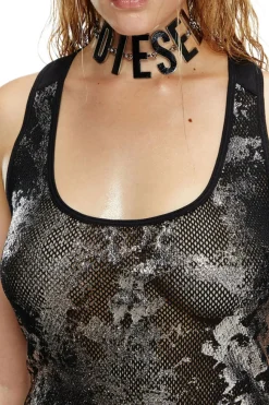 Diesel SREBRNY Diesel X Savage X Fenty PLUS SIZE