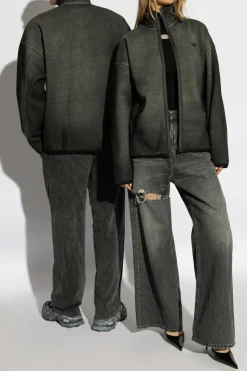 Diesel SZARY Bluza `S-BATY`