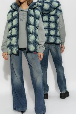 Diesel SZARY Bluza `S-UMMER-BIGOVAL`