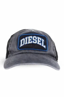 Diesel SZARY Czapka z daszkiem