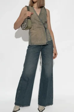 Diesel SZARY Jeansy `DE-VERN`