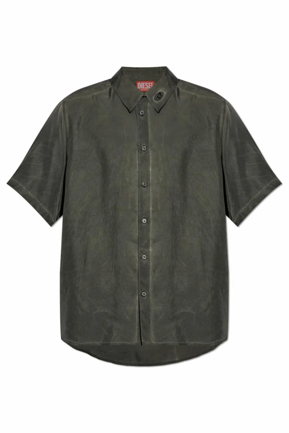 Diesel SZARY Koszula `S-LEON-SHORT `