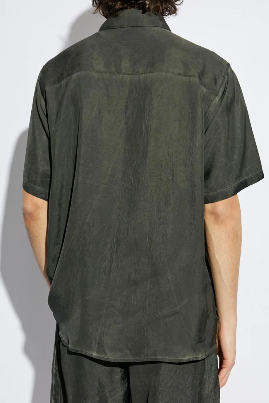 Diesel SZARY Koszula `S-LEON-SHORT `