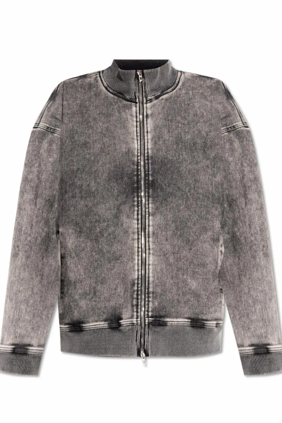 Diesel SZARY Kurtka jeansowa `D-CARLY-S`