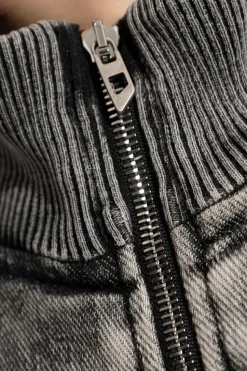 Diesel SZARY Kurtka jeansowa `D-CARLY-S`