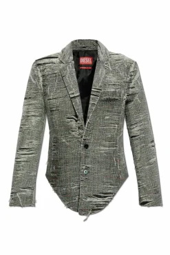 Diesel SZARY Marynarka `DE-PHONIX-FSG`
