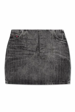 Diesel SZARY Spódnica `DE-PRA-MINI-S3`