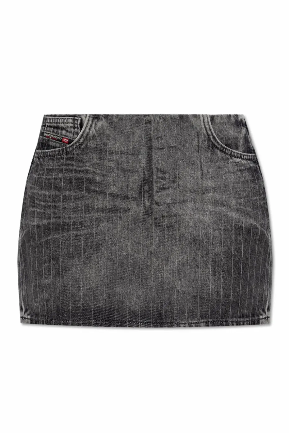 Diesel SZARY Spódnica `DE-PRA-MINI-S3`
