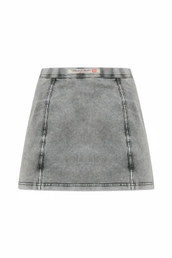 Diesel SZARY Spódnica `O-ALLEGRA-MINI`