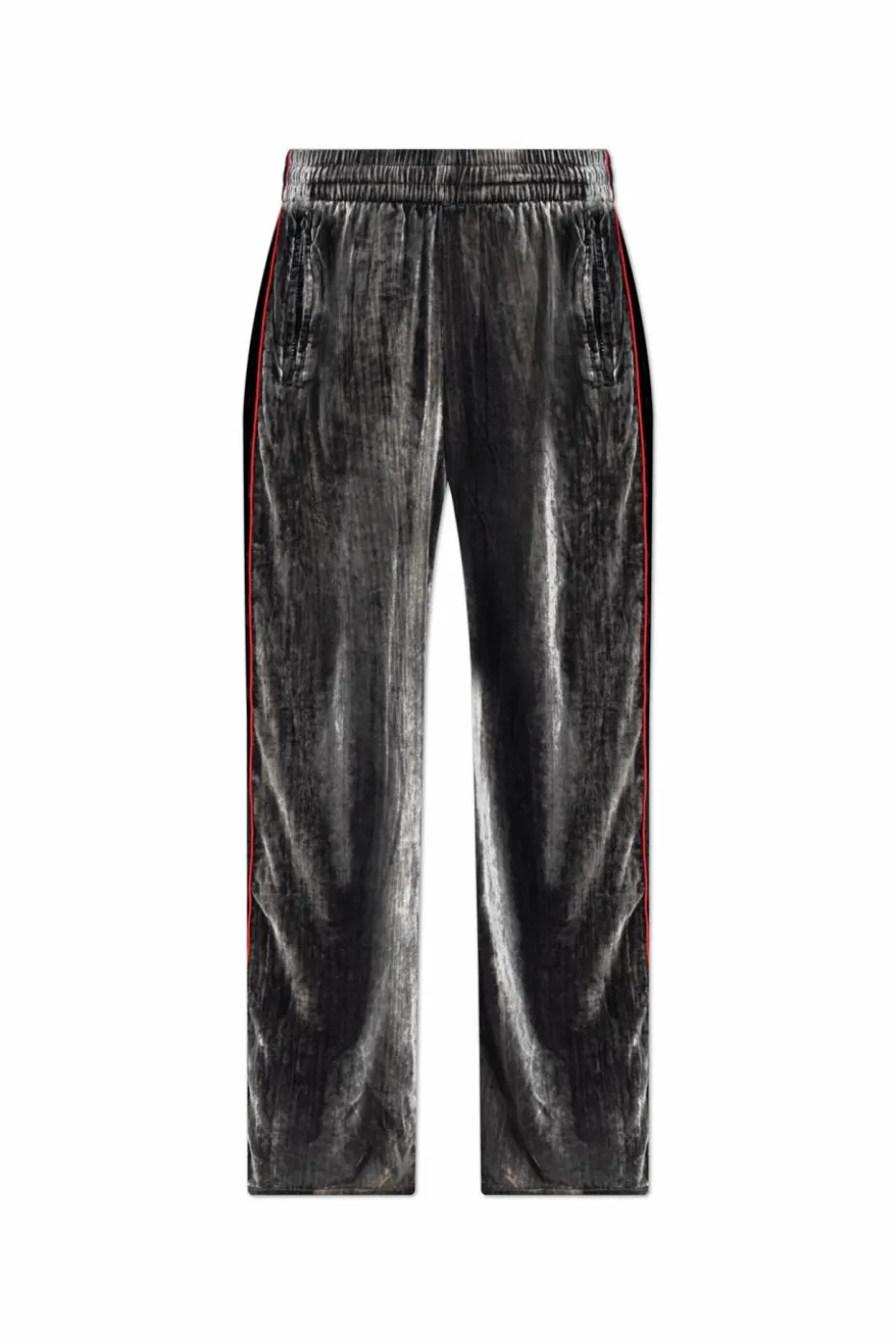 Diesel SZARY Spodnie `P-HAY-FEM`