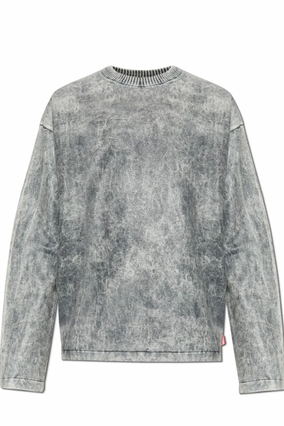Diesel SZARY Sweter `K-BRUTUS`