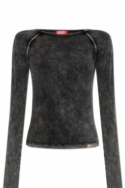 Diesel SZARY Top `ANNA-DNM`
