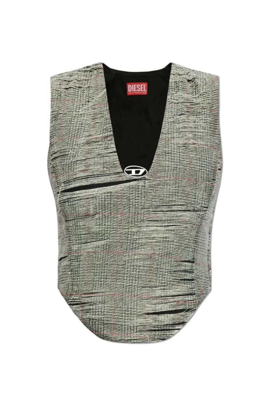 Diesel SZARY Top `DE-LARIS-FSG`