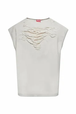 Diesel SZARY T-shirt ` S-RUB-SL`