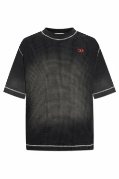 Diesel SZARY T-shirt `S-WAFYCOL`