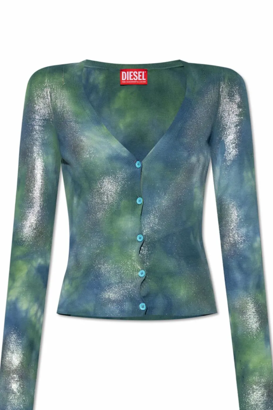 Diesel ZIELONY Kardigan ` M-ISOTTA`