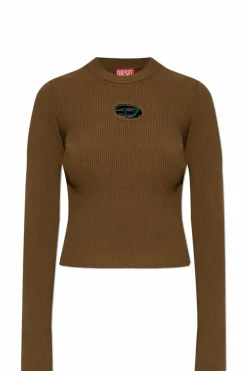 Diesel ZIELONY Sweter `M-VALARI`
