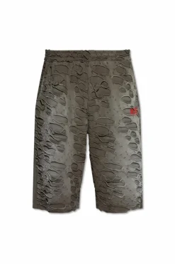 Diesel ZIELONY Szorty `P-ECHIO-R1`