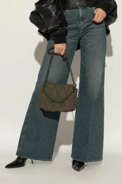 Diesel ZIELONY Torba na ramię `HARM-D SHOULDER`