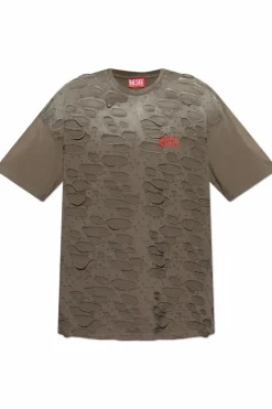 Diesel ZIELONY T-shirt `T-BOXT-R29`