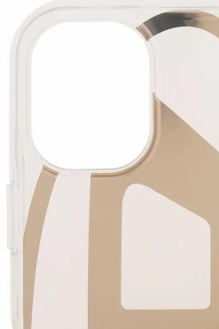 Diesel ZŁOTY Etui na iPhone 16