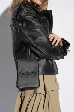 Discord Yohji Yamamoto CZARNY Torba na ramię z logo