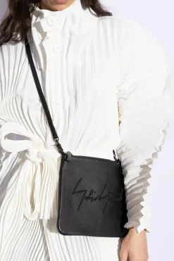 Discord Yohji Yamamoto CZARNY Torba na ramię z logo