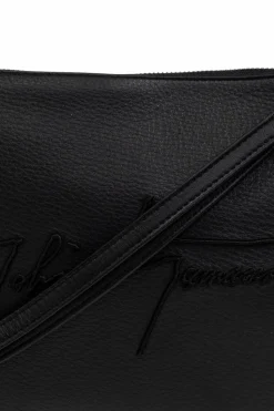 Discord Yohji Yamamoto CZARNY Torba na ramię z logo