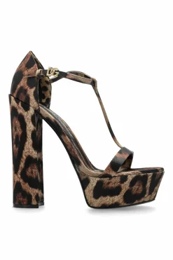 Dolce & Gabbana beżowy Buty na platformie