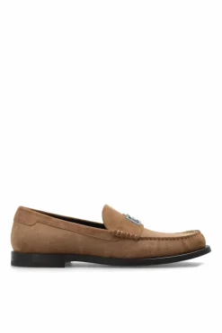 Dolce & Gabbana beżowy Buty typu ‘loafers’
